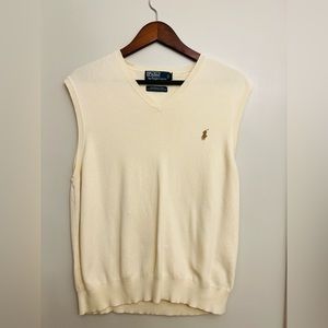 NWOT Polo sweater vest.  Men’s XL.  Never worn.  Smoke-free home.
